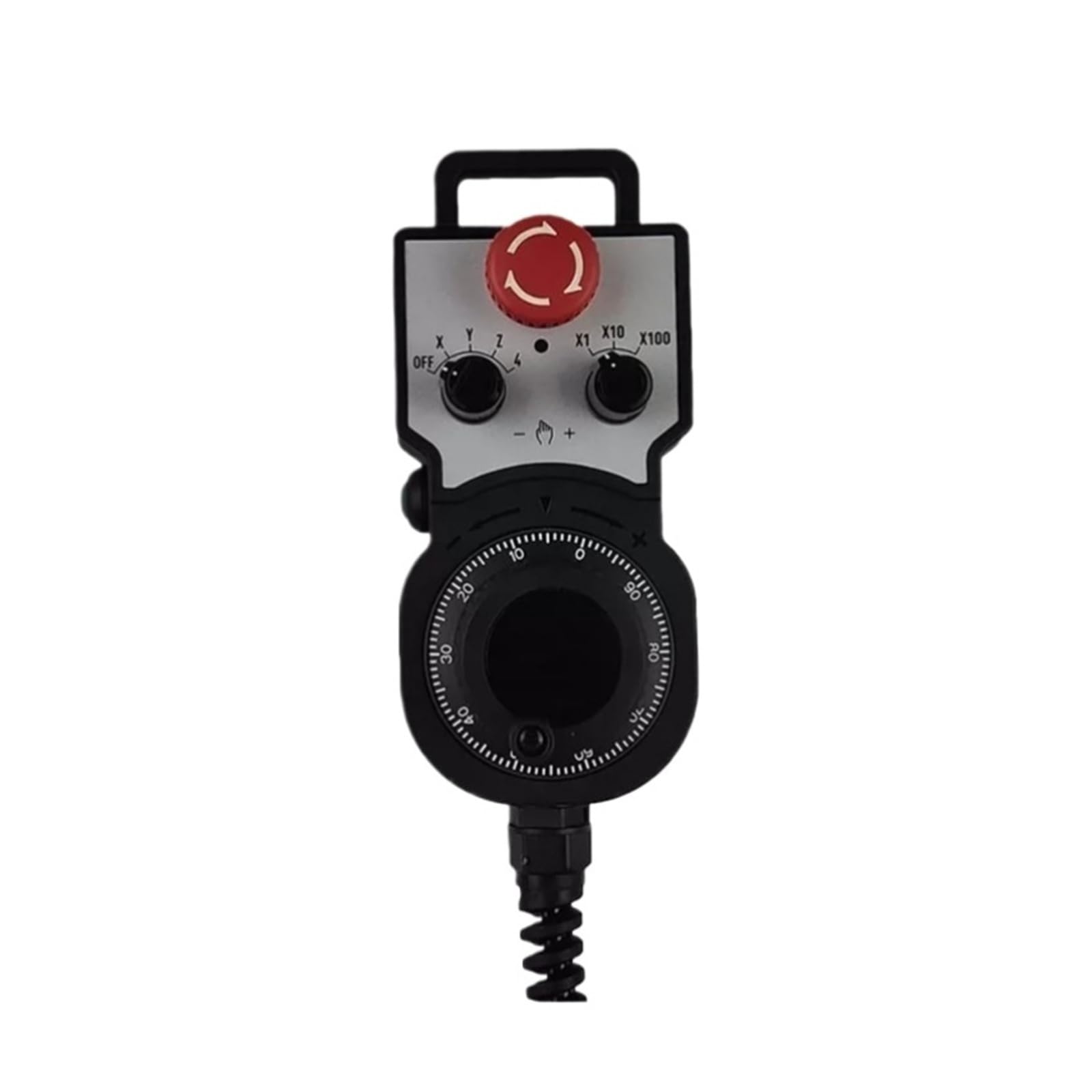 PMZZHUPVR JMPG3 4-Axis Engraving Machine Controller Handle, CNC Electronic Handwheel with Emergency Stop