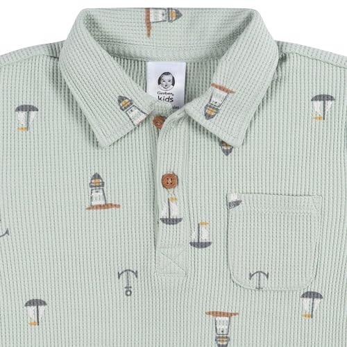 Image of Gerber Baby Boys' Toddler T-shirt and Short Set
