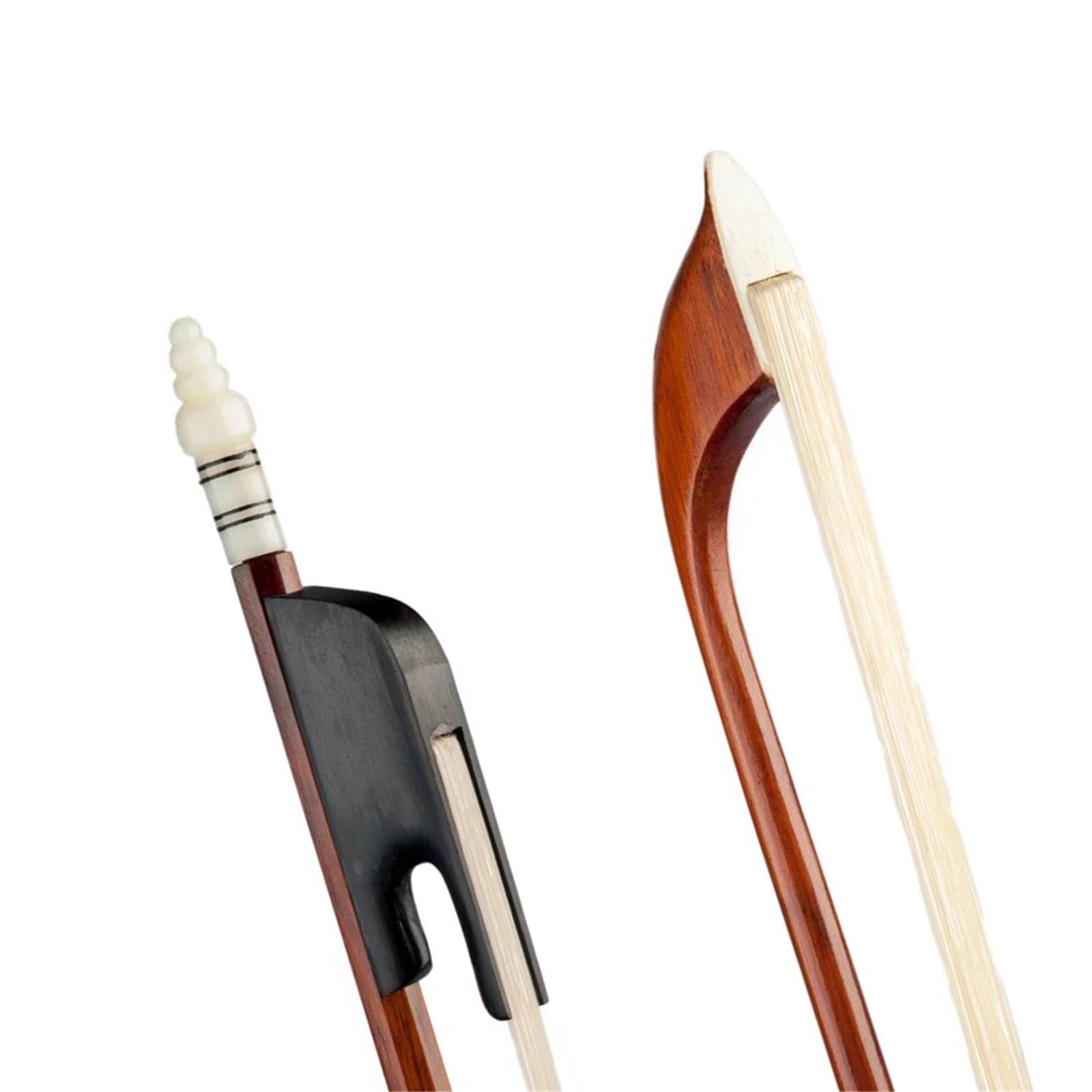 Archet De Violon Pour Pratique Archet De Violon 4/4 En Bois D'amourette Accessoires Traditionnels Bon Équilibre