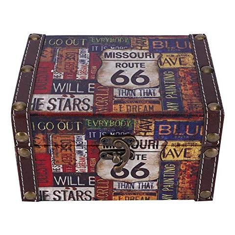 Vintage Wooden Storage Display Box by Biitfuu Cover