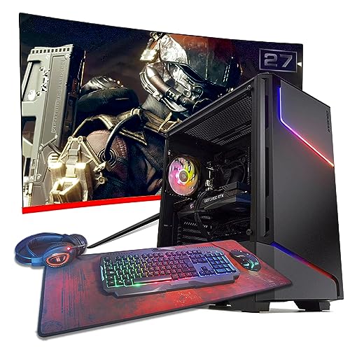 Pack Gaming Rainbow Lite | Intel Core i5 10400F / 16GB RAM / 1TB SSD M.2 / GTX1650 4GB / Monitor 27' + Periféricos/Windows 11 Pro