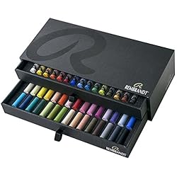 Maletin Oleo Rembrandt REMBRANDT Pasteles suaves, set de lujo (31840018), Cera, 501 ml (Pack of 1)