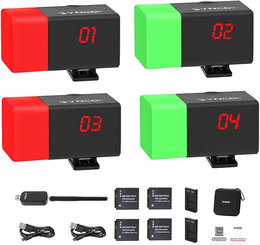 Amazon.com : SYNCO Wireless Tally Light Camera Eye CE3 System (4