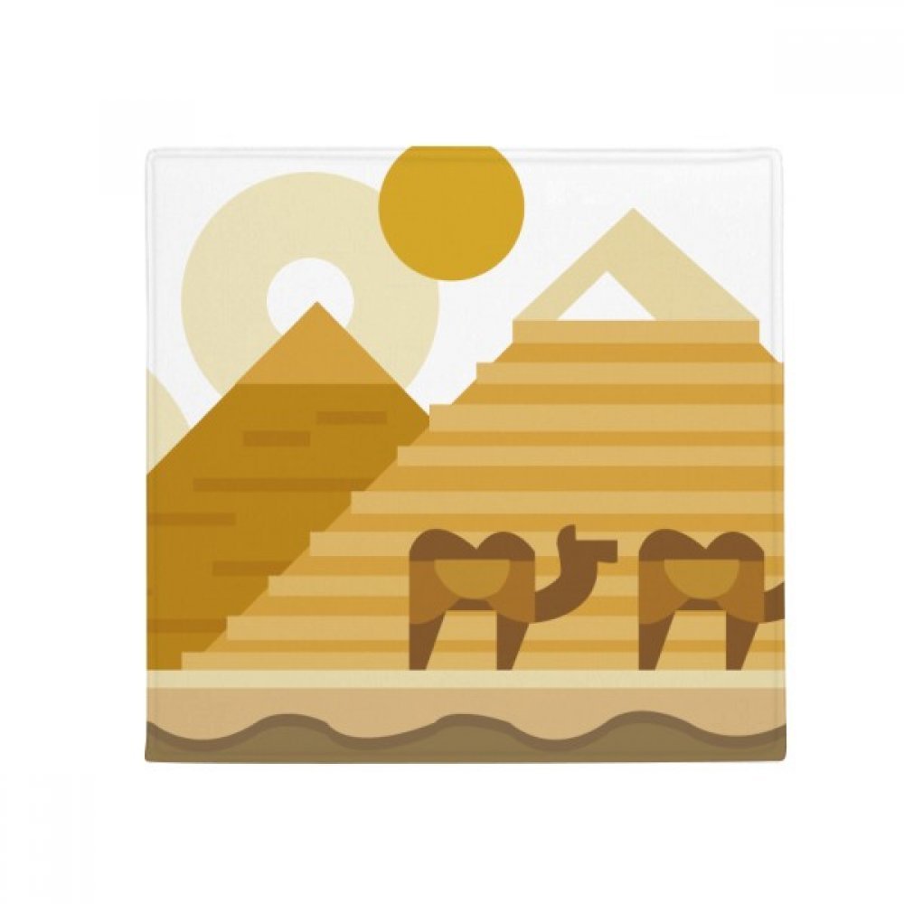 Tapis anti-dérapant Sphinx et Pyramides lavable et sécurisé pour chien