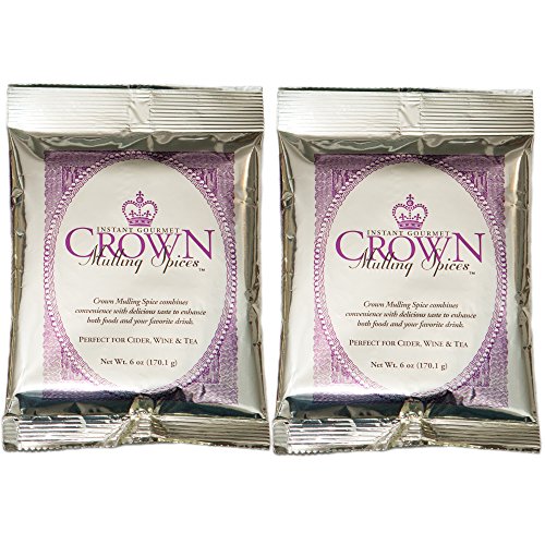 Mulling Spices Instant Gourmet Mix | Crown Mulling for Apple Cider Wine Juice