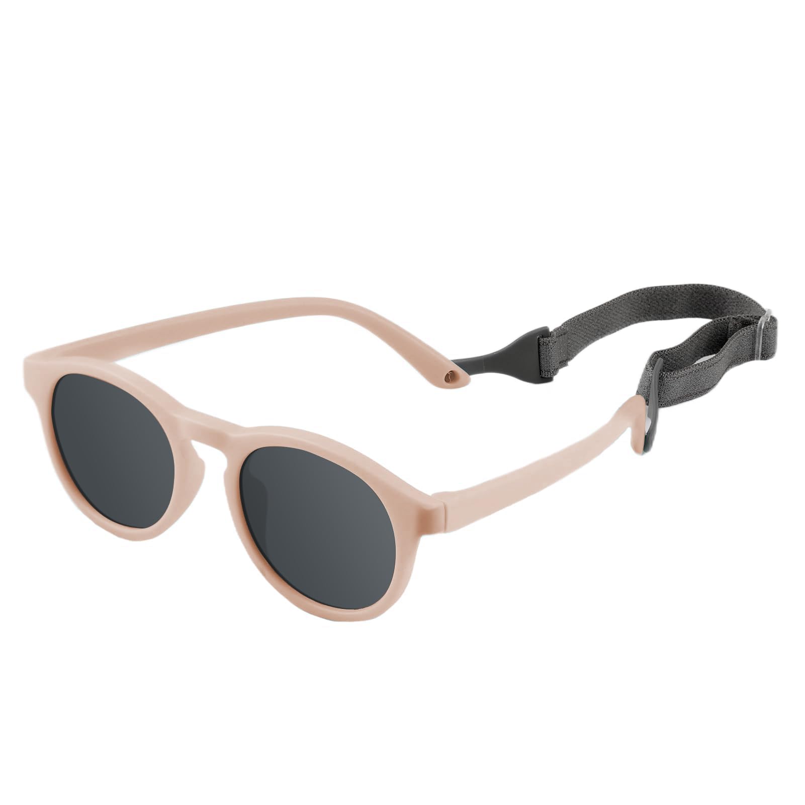 RRICHH Gafas de Sol Polarizadas para Bebé con Correa Ajustable Protección UV400 Polarizadas Niños Gafas de Sol Recién Nacido para Bebés de 0 a 36 Meses Recién Nacidos Niños Niñas acción de gracias navideña