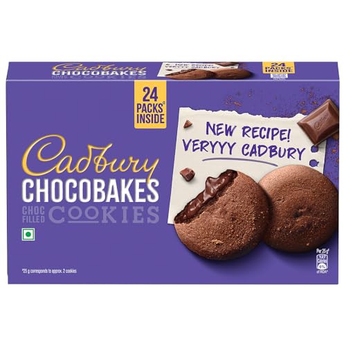 Cadbury Chocobakes ChocFilled Cookies, 300 G For Rs. 85 @ 50 % Cadbury Chocobakes ChocFilled Cookies, 300 G For Rs. 85 @ 50 %