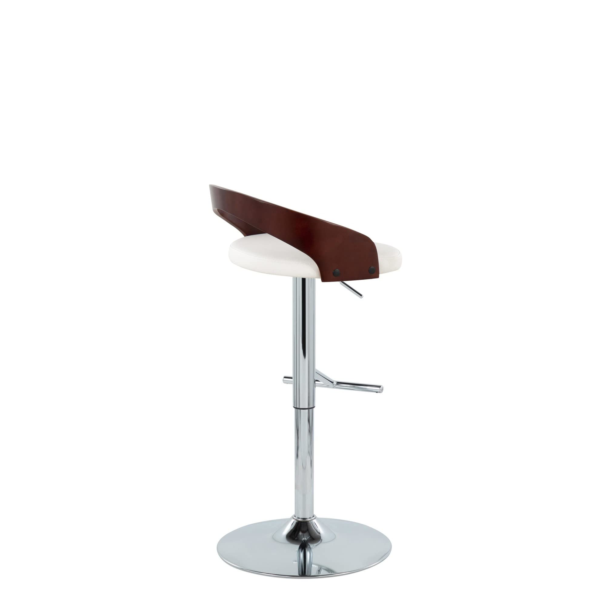 【shioba043 】GRANDVIEW HIGH STOOL Amazon.com: Grandview Gallery Grotto Adjustable Bar Stool, Chrome