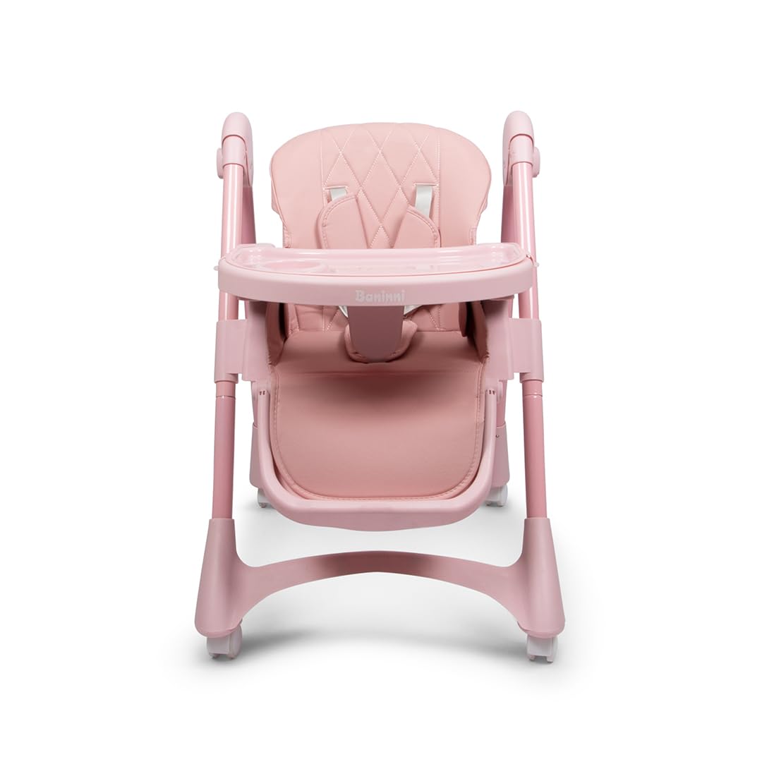 Baninni Chaise Haute Évolutive Roma Rose