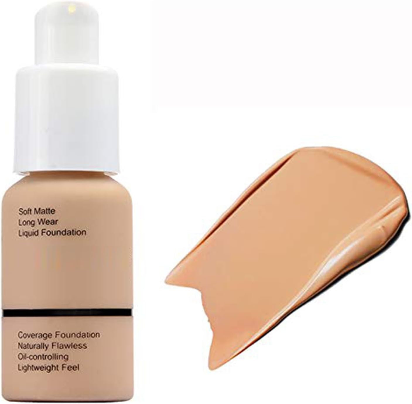 58g PHOERA Foundation Full Coverage Foundation Flawless Concealer Foundation Matte Oil Control Concealer Long Lasting Moisturizing Base Liquid Cover Cream Colour Changing Foundation for women&girls
