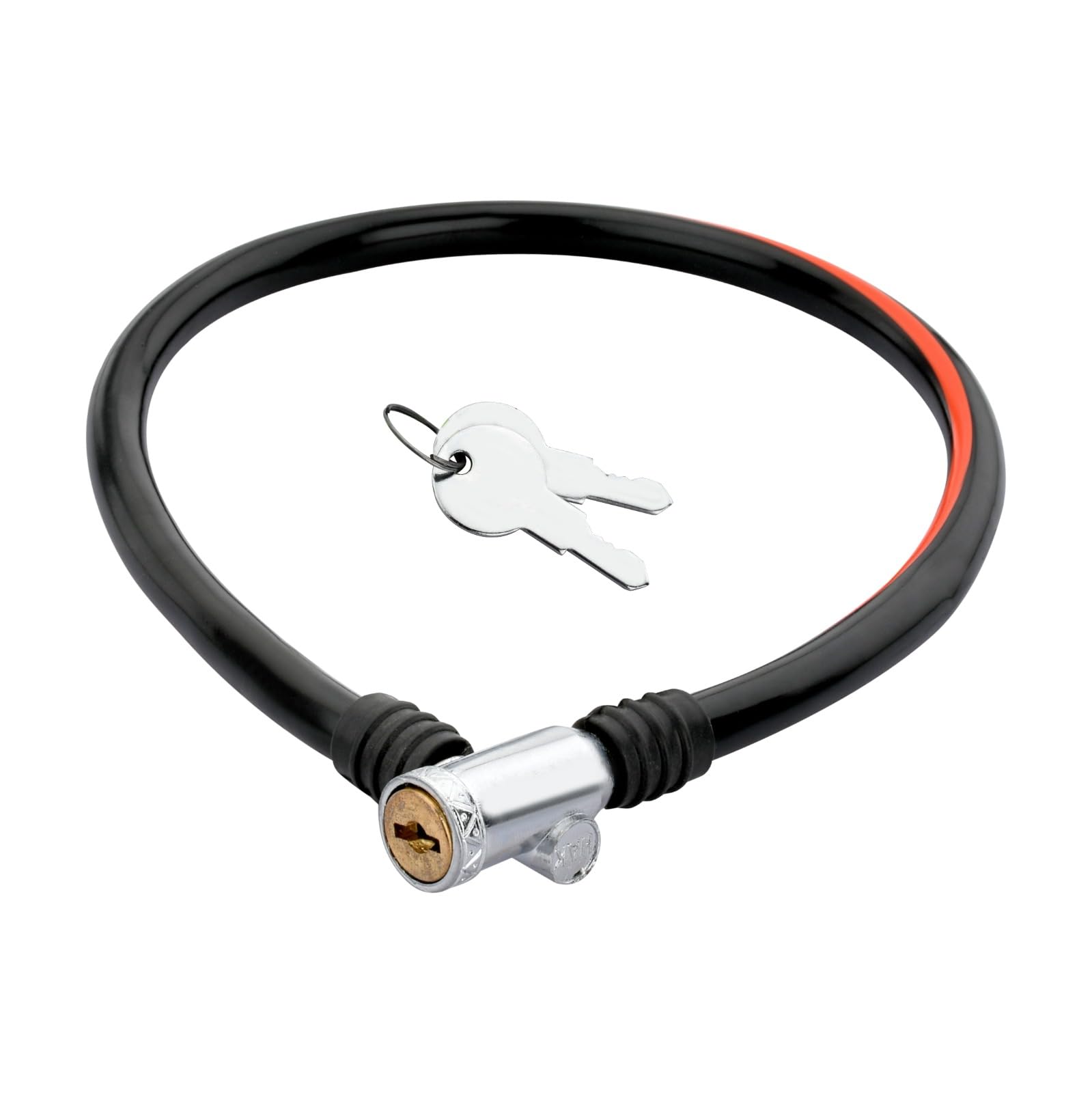 KONIO Heavy Duty Helmet Lock Anti-Theft Multipurpose Iron Cable Safety Lock (Red&Black) (B0CHJ1P6GP) Amazon Price History, Amazon Price Tracker