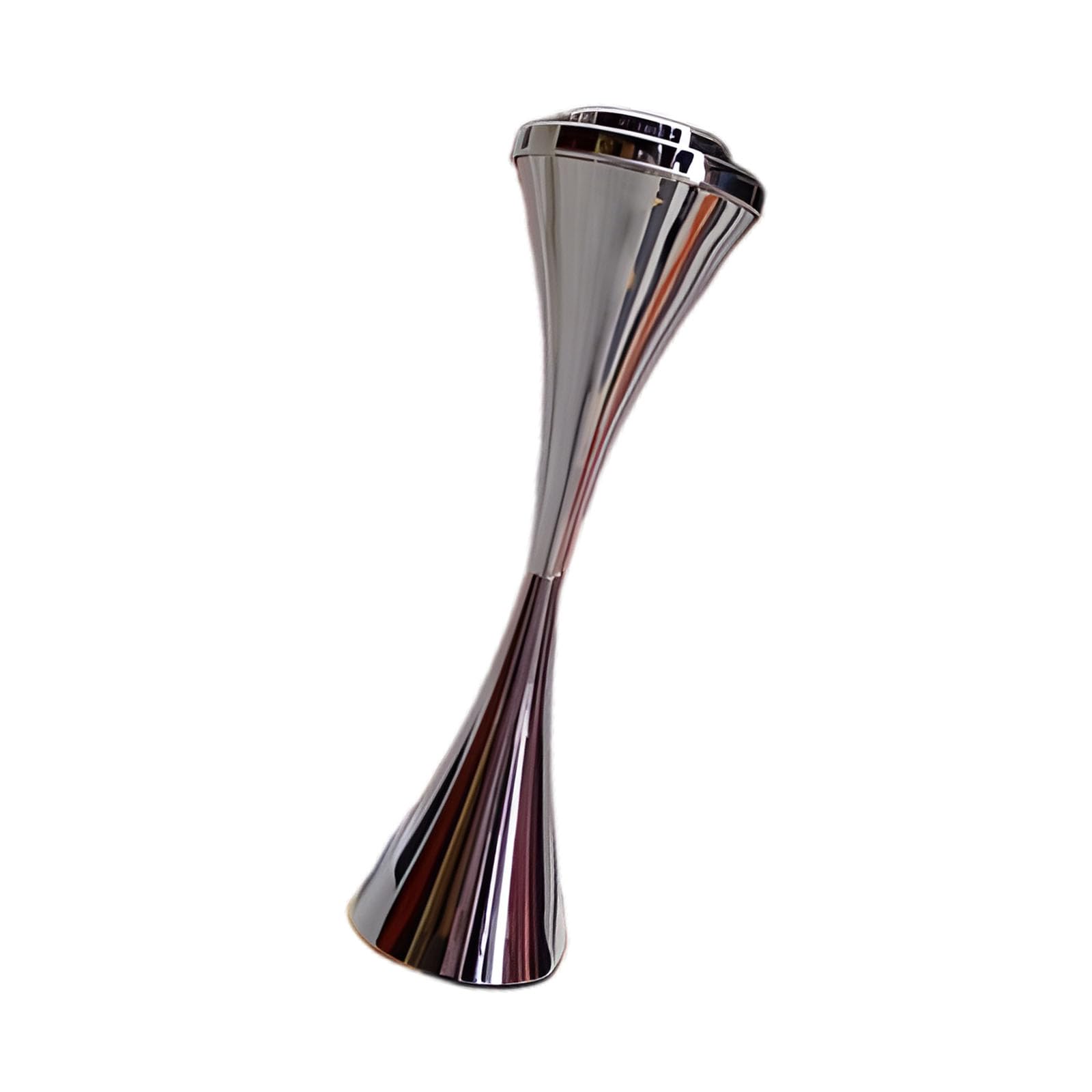 Yrohgkpn Silver Sturdy Metal Standing Pipe Receptacle Featuring Spacious 17Cm Bowl And Locking Lid For Various Settings Ergonomic Ashtray