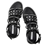 Pepe Jeans Damskie sandały Hayes Rock Sandal, 999 BLACK - 39 eu