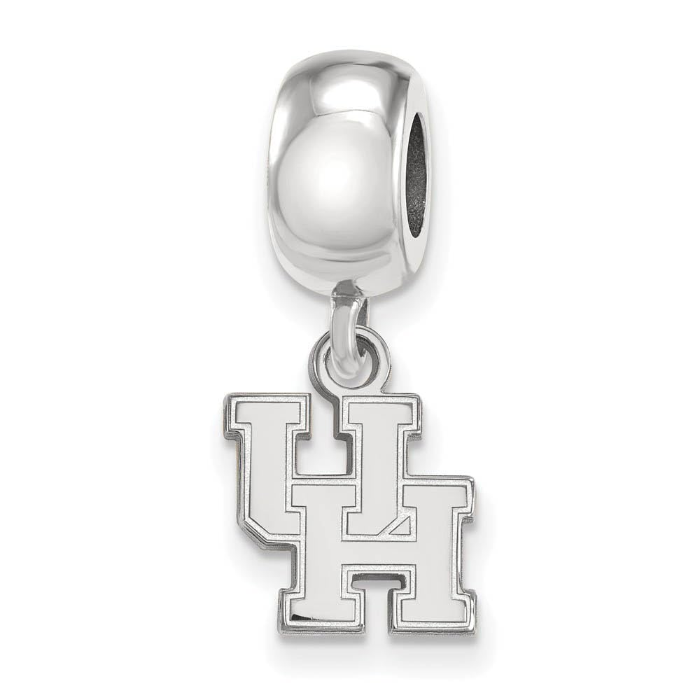 LogoArt Sterling Silver University of Houston XS Dangle Bead Charm