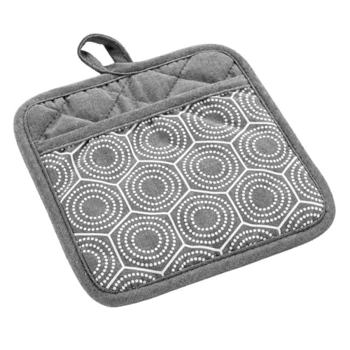 Paris Prix Manique de Cuisine avec Poche Alveis 19cm Anthracite