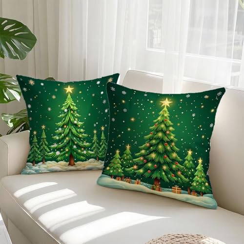 Housse coussin 80x80cm imperméable en velours vert pour une décoration de salon cosy - 3