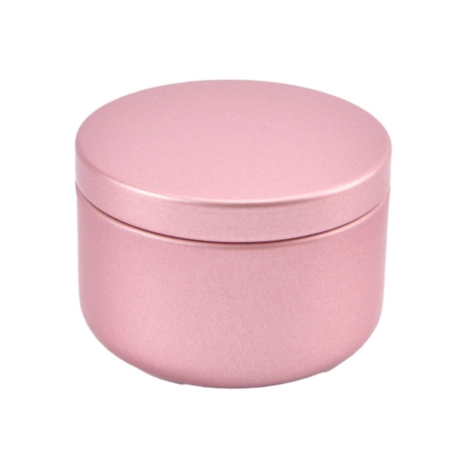 Xinglongs Candle Jars 10PCS Candle Tin Travel Tins Round Metal Tins Candle Containers Candle Jars(Color02)