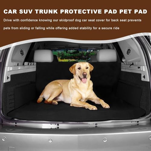 Housse de siège arrière de voiture antidérapante pliable bâche auto imperméable - 3