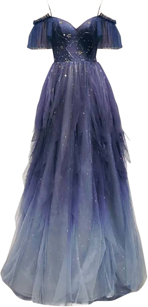 princess polly baby blue dress unilarinna Off-the-Shoulder Navy Blue Tulle Dress, One Word Collar, Hanging  Prom Dress, Moon Dress with Stars, Banquet Dress, Elegant Beautiful Wedding  Dress, Large Sizes, Evening Dress, blue, XS : Amazon.co.uk: Fashion