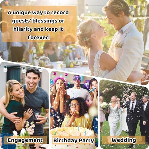 Libro de invitados de audio para grabar recuerdos sonoros en bodas y compromisos 5