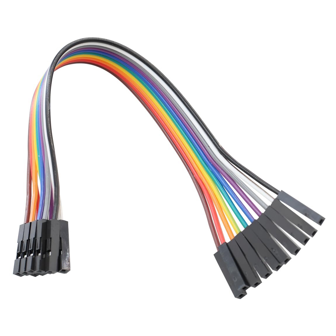 Analyseur logique USB 24 MHz Outil de débogage pour microcontrôleur Logic Analyzer 8 canaux UART IIC SPI Avec 12 pinces de test Et câble USB pour Arduino pour ARMFPGA