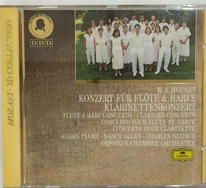 Mozart-Concerto Pr Harpe-Flûte-Clarinette-Orpheus Chamber Or [Audio CD]