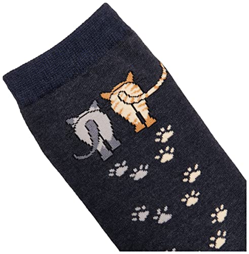 K. Bell 61316-BLK Women'S Fun Lovers Crew Socks-1 Pairs-Cool & Cute Wordplay Novelty Gifts thumb #1