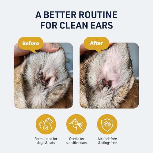 Veterinary Formula Clinical Care Ear Therapy, 8 oz. – Cat and Dog Ear Cleaner – Helps Soothe Itchiness and Clean The Ear Canal of Debris and Buildup - Image 3