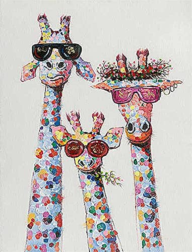 DIY Paint by Numbers Kits, Amiiba Stitch Life, Colorful Flowers and Bubbles 16x20 inch Acrylic Painting by Number Wall Art Crafts (Stitch, Without Frame)