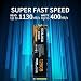 Ediloca M.2 SSD NVMe PCIe Solid State Drives Interne SSD (2150MB/s, 128GB)