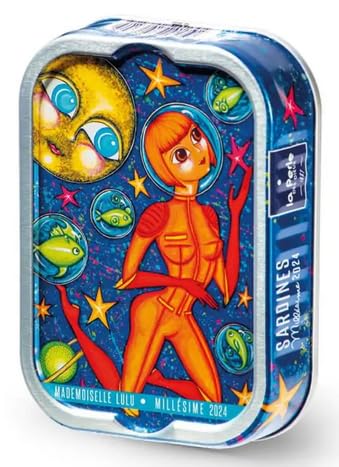Sardines millésimées 2024 Mademoiselle Lulu; 115gr. La Perle Des Dieux