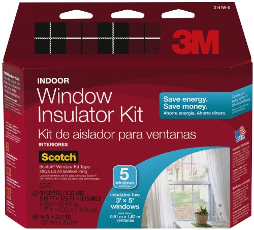 3M Indoor Window Insulator Kit, 62