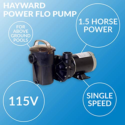 Hayward Power Flo Pool Pump 1.5 HP - Image 2