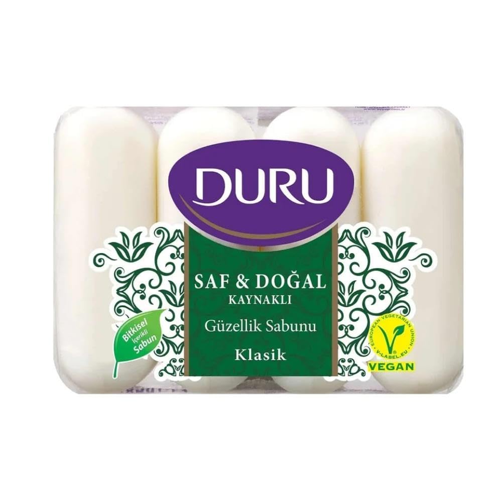 DURU Saf&Doğal Klasik Sabun, 70 Gramx4