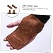 Yardwe Pull-up Hand Grips with Wrist Guard Non-Slip Palm Support for Weightlifting and Bodybuilding Lightweight Design for Men and Women Brown