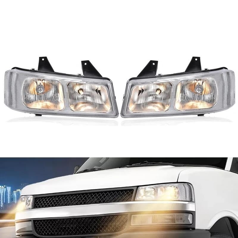 Faros antiniebla GMC Savana transparentes para evitar multas y accidentes por mala luz 2