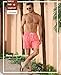 OYGSieg 2 in 1 Mens Swim Trunks 7 Inch Board Shorts Quick Dry Swim Shorts Suit with Pockets B L