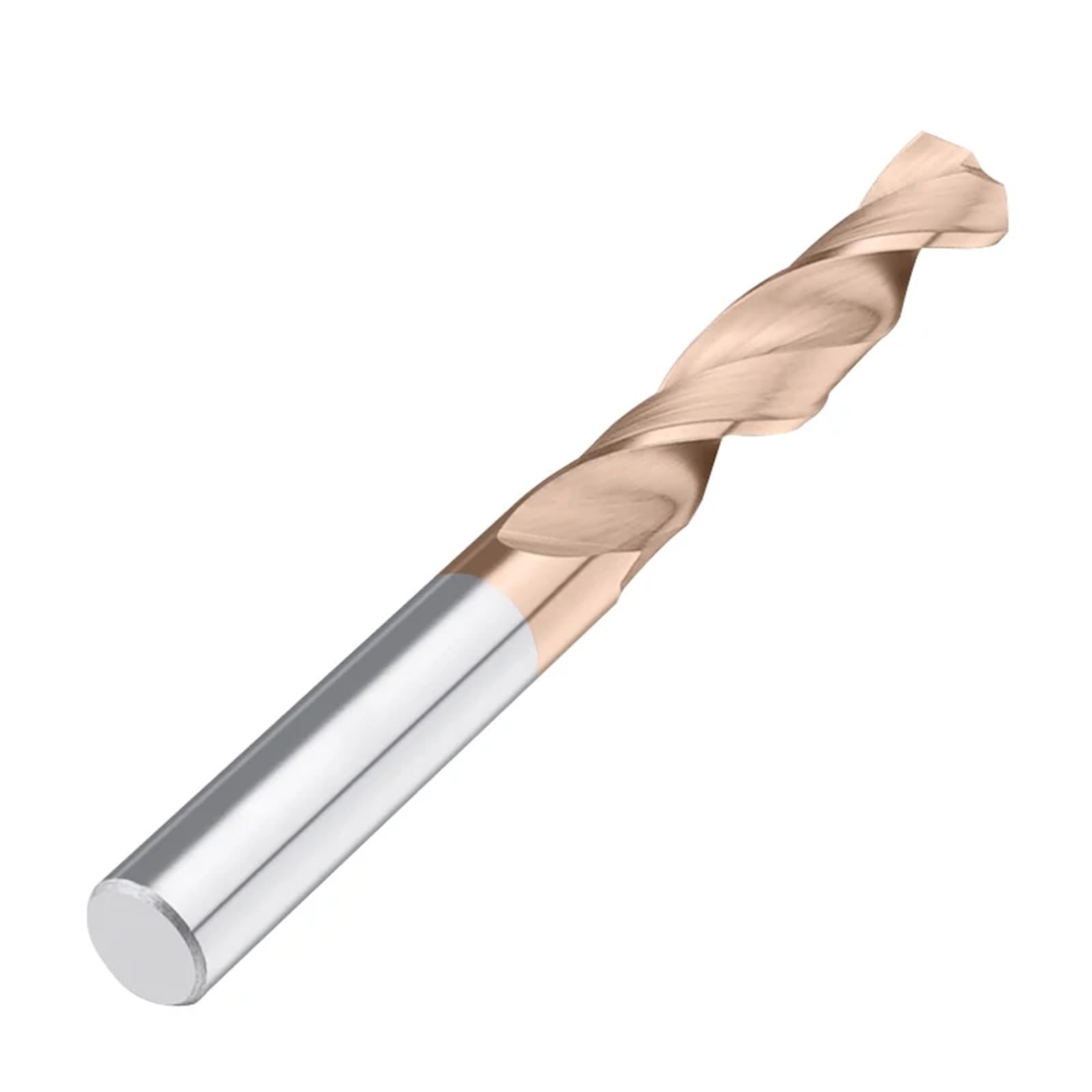 Longueur totale : 80 mm - Forets en carbure HRC45° HRC55° pour le travail des métaux durs CNC - Forets métalliques en acier tungstène 2,1 à 10 mm (HRC55, 8,4 mm _ 80 mm)