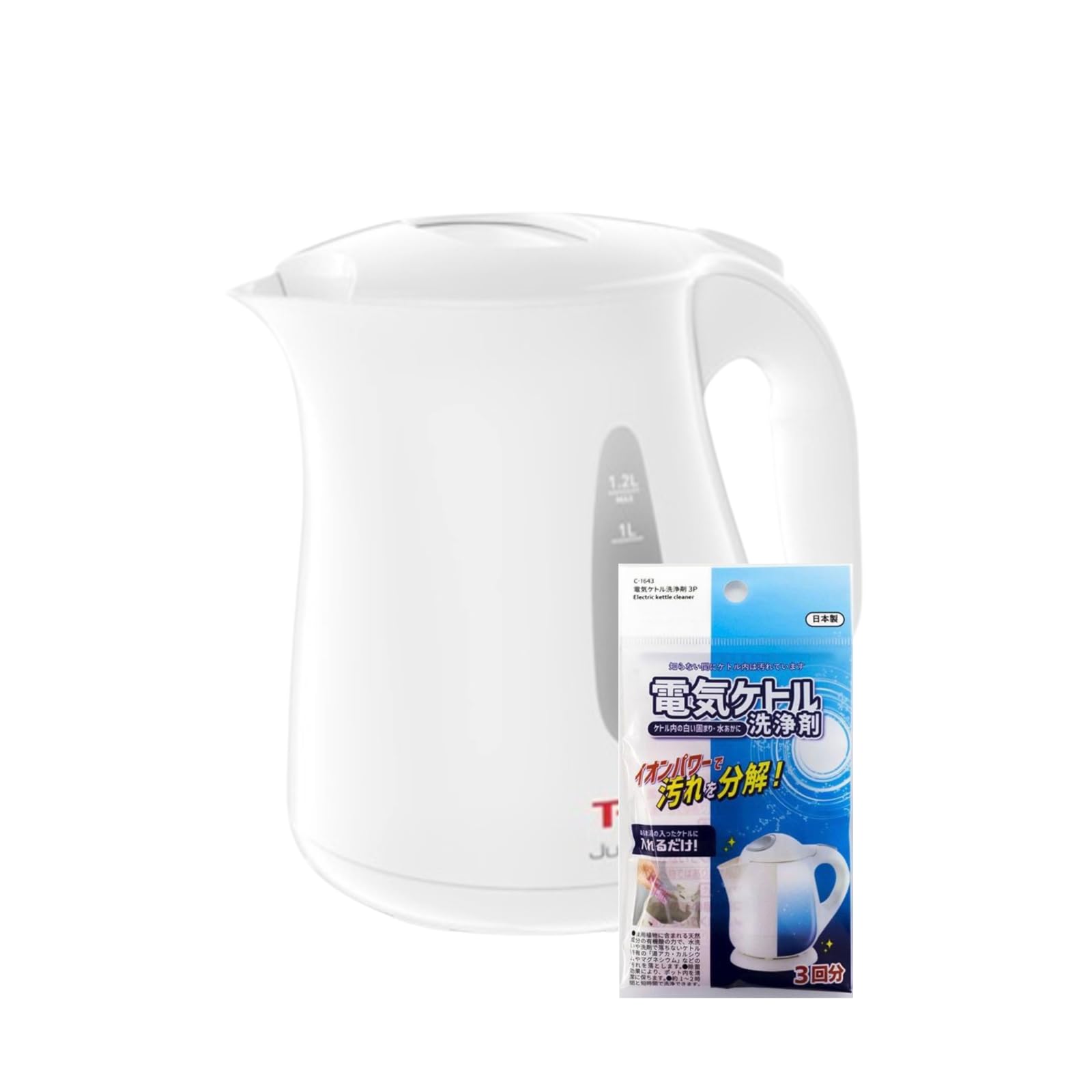 Amazon | ティ ファール 電気ケトル 1.2L たっぷり大容量