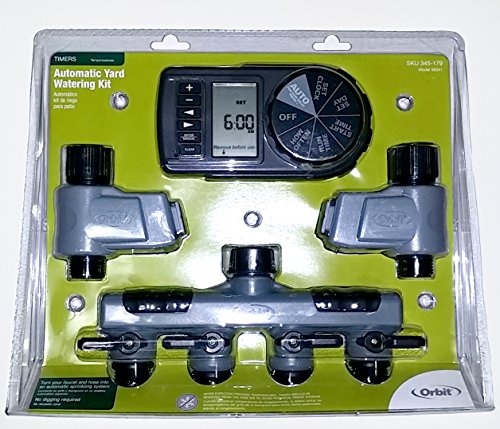 Orbit 345-179 Complete Automatic Timer Yard Watering Kit model #56041