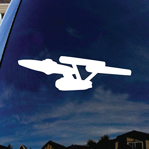 SoCoolDesign Classic USS Trek Car Window Vinyl Decal Sticker 6