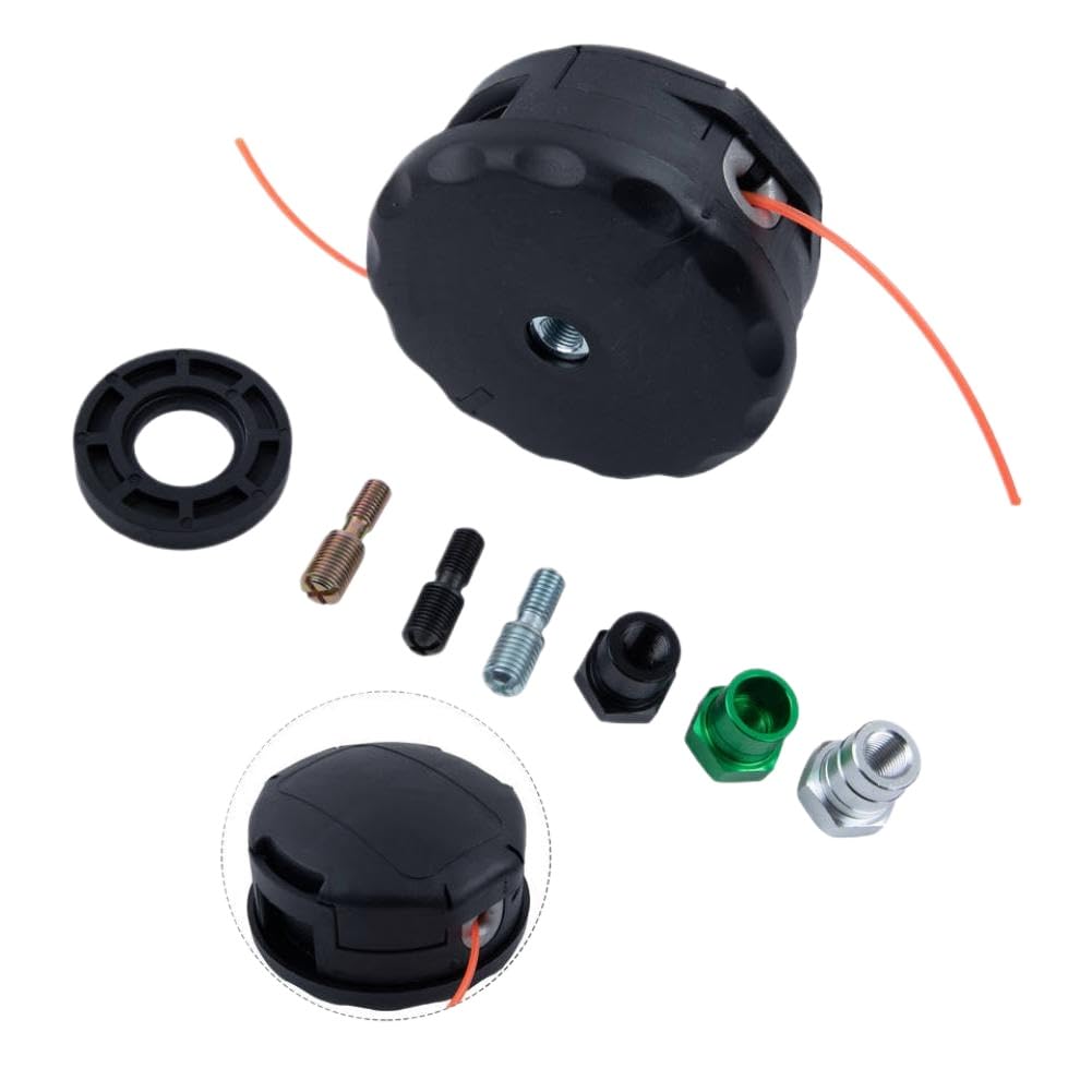 Kit de Cabezal Cortador de Hilo, Herramienta Compatible con cortacésped SRM-225 SRM-230 SRM-210 para Exteriores