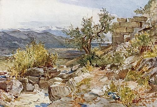 Tableau la porte laconienne de Messène par Fulleylove image sur toile décoration murale