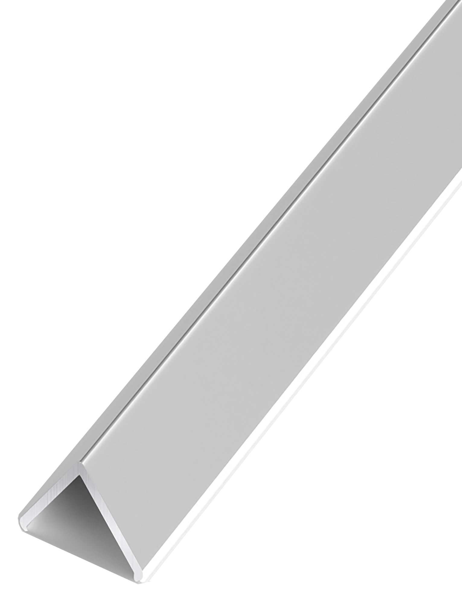 Zagęszczony ochraniacz narożników ze stopu aluminium - samoprzylepny narożnik ścienny bez dziurkowania do domu i biura(Silver,80cm)