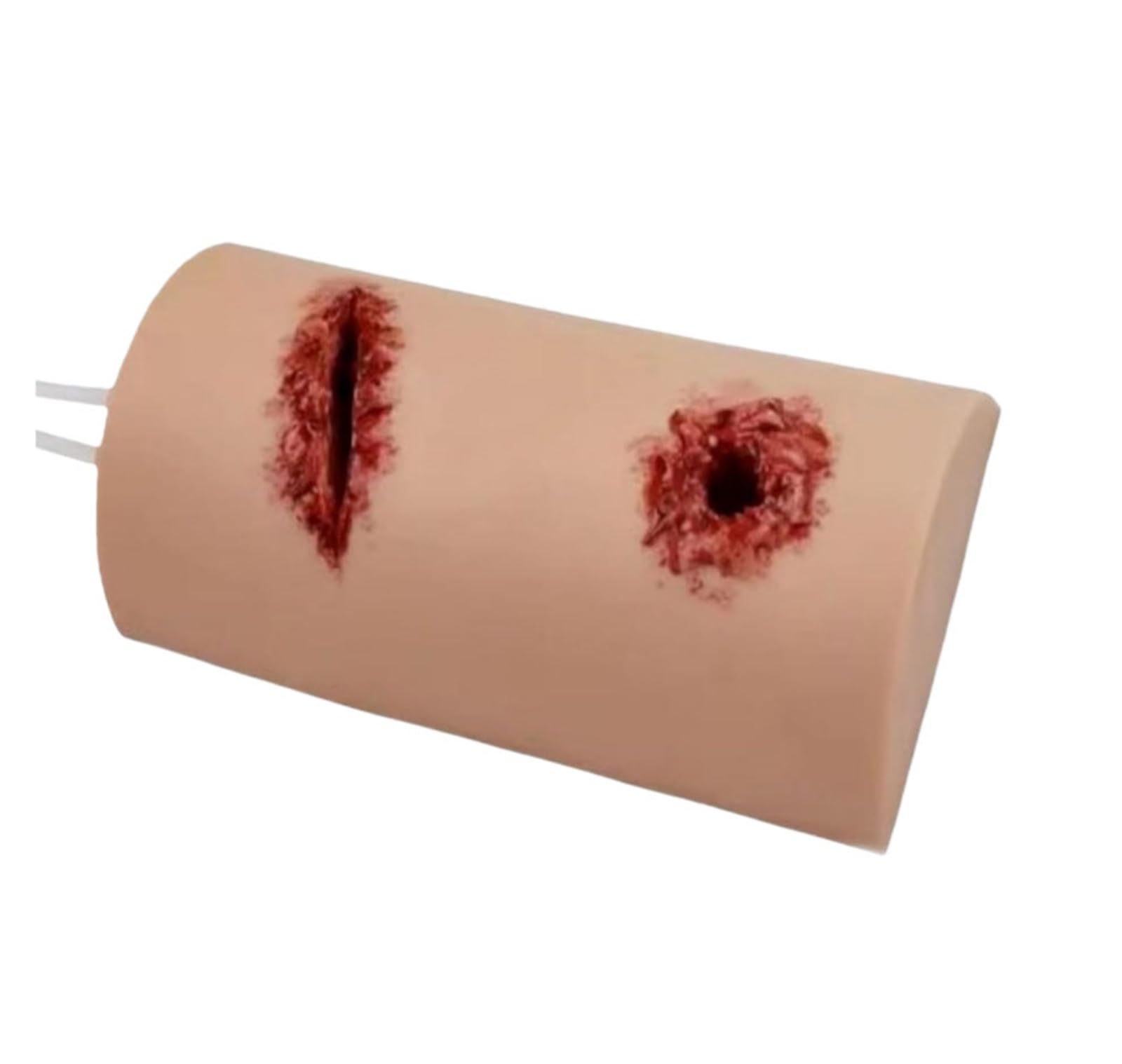 Cttqibuin One Color Wound Packing Trainer, Wound Care Models, Hemorrhage Control Stop Bleeding Model, Laceration Simulator Model, Simulation Of Wound Bleeding First Aid Training, Suturing Exercises, For Course Teaching.