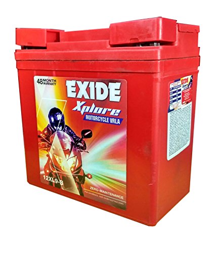 Exidelithium ion Battery (Red, 12xL9B) 12 Volt