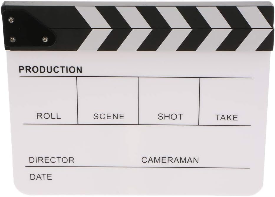 Balikha アクリル英語カチンコtv映画フィルムスレートカットrpgプロップホワイト Faz Co Zm Balikha アクリル英語カチンコtv映画フィルムスレートカットrpgプロップホワイト Faz Co Zm