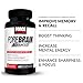 FORCE FACTOR Forebrain Advanced Brain Booster, Brain Supplement for Memory Support, Concentration, Focus, Thinking, and Mental Energy, Made with Powerful Ingredients That Work Fast, 60 Capsules