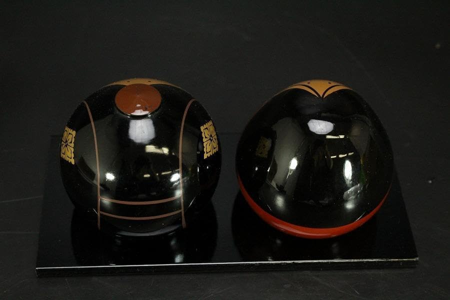 大内人形 大内塗 大小セット箱入 工芸 谷口漆香堂 大