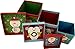 Christmas Boxes, 16 Count Nested, Assorted Large Set with Many Sizes and Prints, fits in one Box (Merry & Bright)